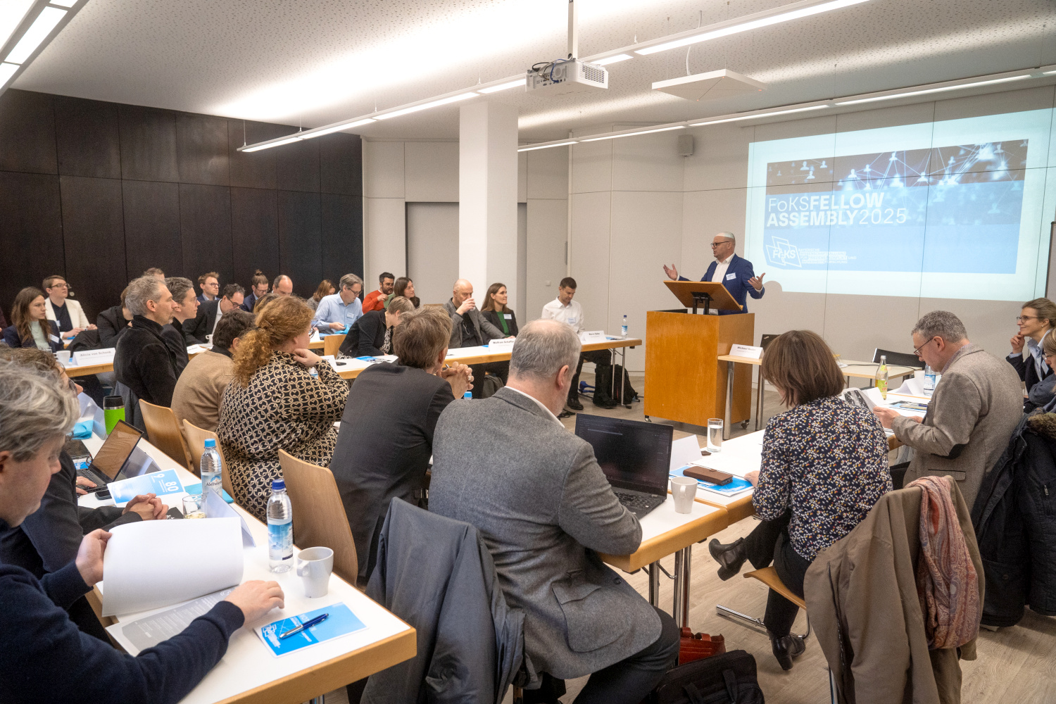 Photo of a plenary session at the FoKS Fellow Assembly 2025