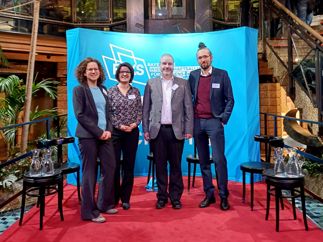 Foto von Julia Eichenberg, Jana Hönke, Florian P. Kühn und Jan Sändig