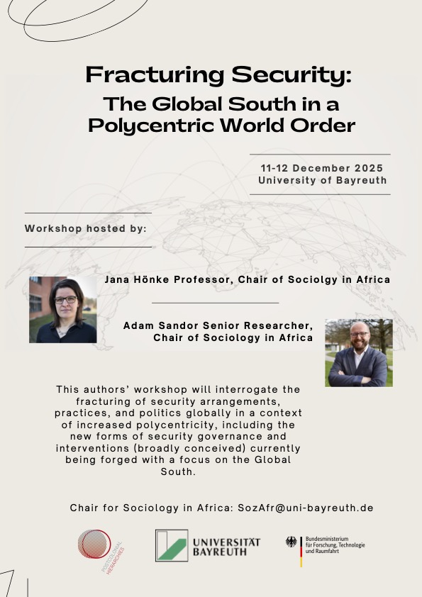 Workshop "Fracturing Security" poster